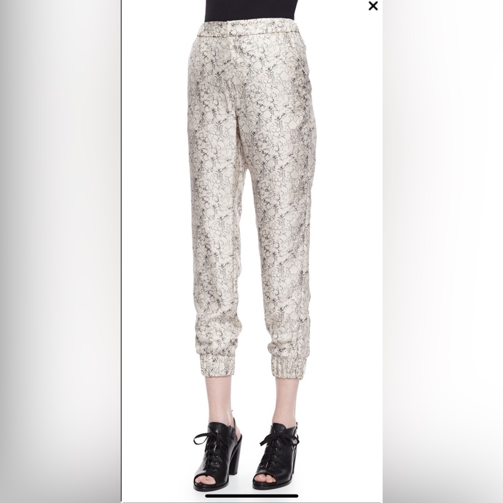 NWOT Rag & Bone Silk Alfred Printed Pants